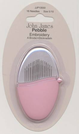 John James Pebble Embroidery Needle Size 5/10 16ct