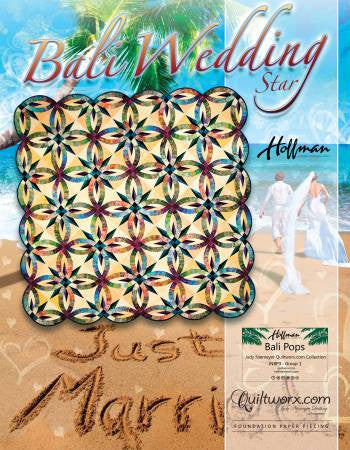 Bali Wedding Star 2014 Quilt Pattern
