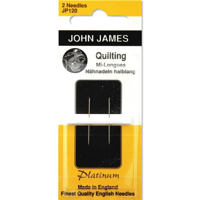 John James Platinum Quilting Needle Size 12