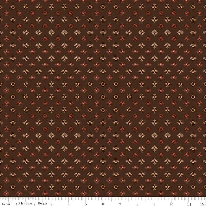 John Wayne American West Sun Brown 43"/44" Fabric Per Yard