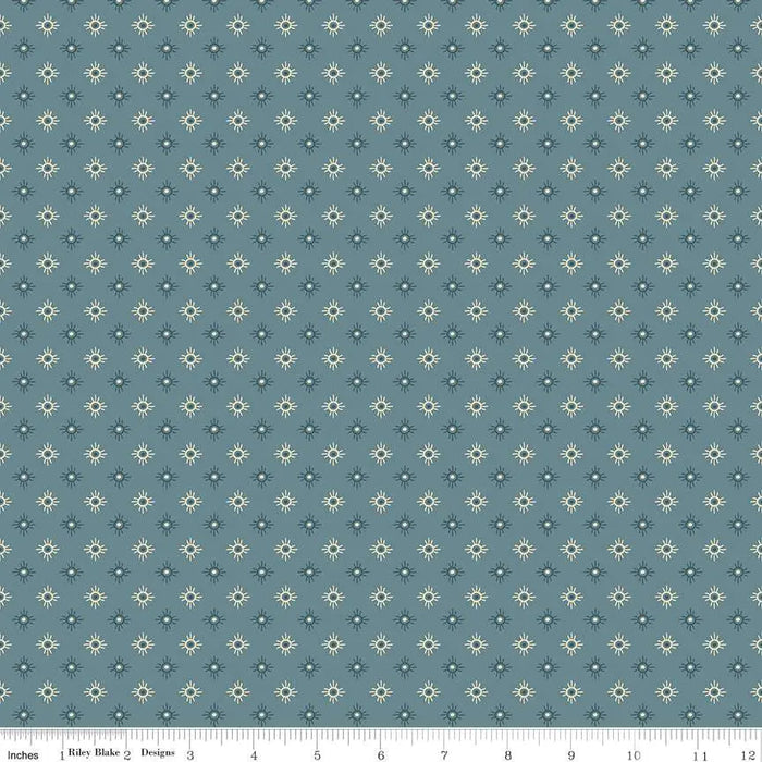 John Wayne American West Sun Denim 43"/44" Fabric Per Yard