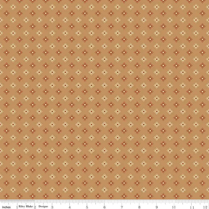 John Wayne American West Sun Tan 43"/44" Fabric Per Yard