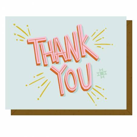 Firework Thank You Gift Card