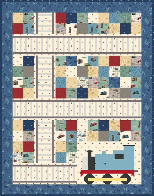 RB Thomas & Friends™ 80th Anniversary Thomas the Tank Railway Quilt Kit
