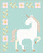 RB Unicorn Garden Quilt Kit - Little Posies