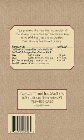 Formation Quilt Pattern