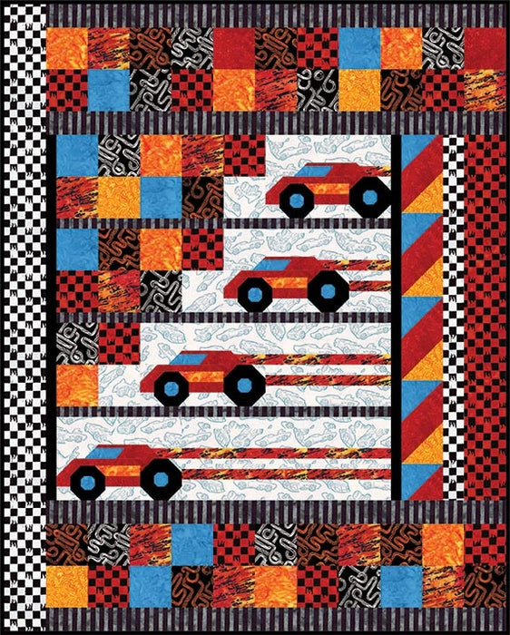 Batiks Zoomaroo Quilt Kit