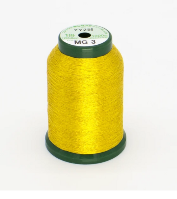Kingstar Metallic Thread MG3 Gold 1000m