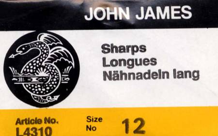 John James Sharps 12 25pk