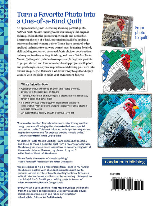 Stitched Photo Mosaic Quilting