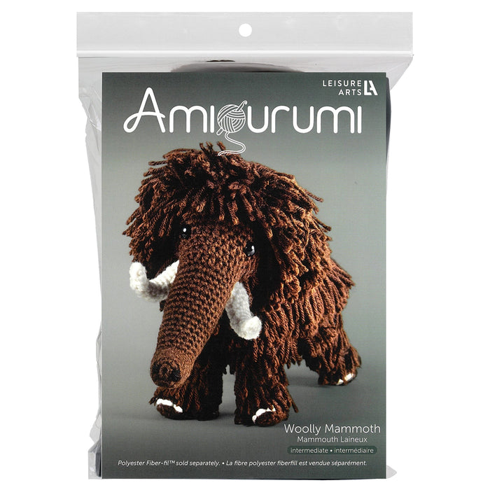 Leisure Arts Amigurumi Kit Woolly Mammoth
