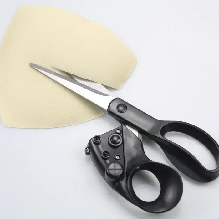 Laser Guided Stainless Steel Scissors, Precision Cutting Shears (with zipper case)