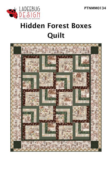 Hidden Forest Boxes Quilt Pattern