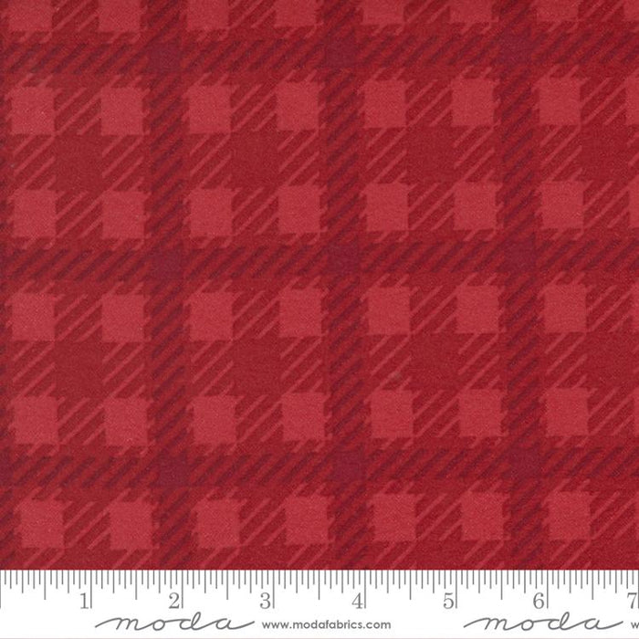 MO Yuletide Gatherings Santas Coat Flannel Red