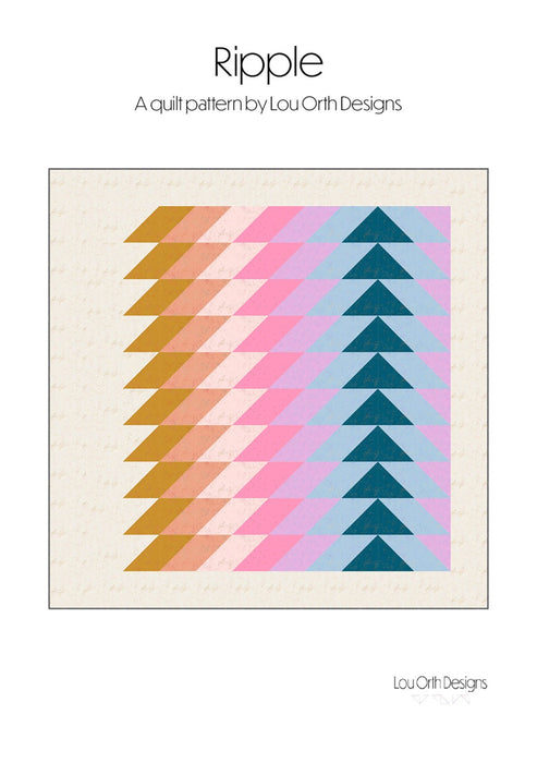 Ripple Quilt Pattern