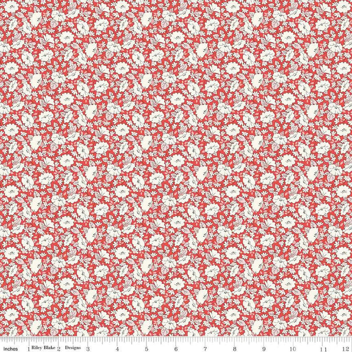Liberty Tudor Celebration Mayflower Meadow 01667445B 44"/45" Fabric Per Yard