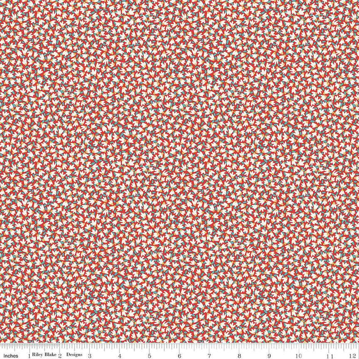 Liberty Tudor Celebration Tudor Tumble 01667447B 44"/45" Fabric Per Yard