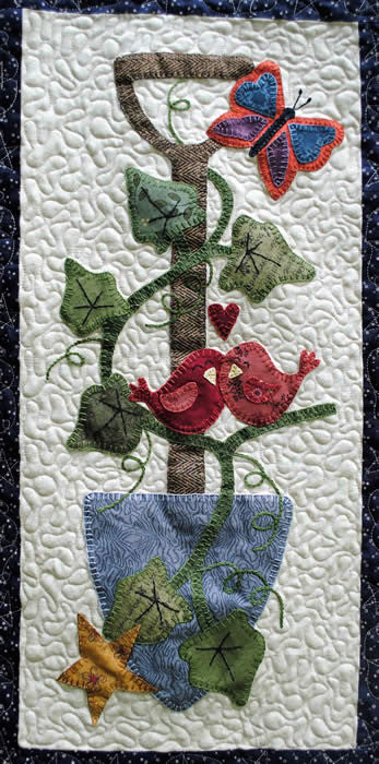 Tweets & Twinkles BOM - Block 1 Lovebirds