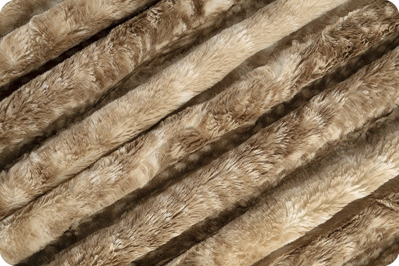 Luxe Cuddle® Fawn Cappuccino 58/60" Fabric Per Yard