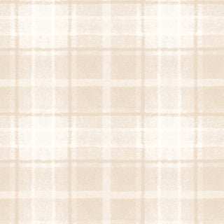 MY Big Plaid Cream - Snowtop Mountain Flannel