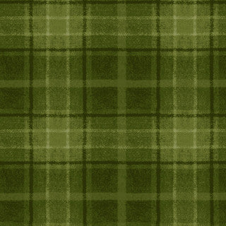 MY Big Plaid Green - Snowtop Mountain Flannel