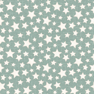 MY Stars Aqua - Snowtop Mountain Flannel