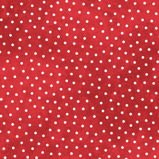 MY Dots Red - Snowtop Mountain Flannel