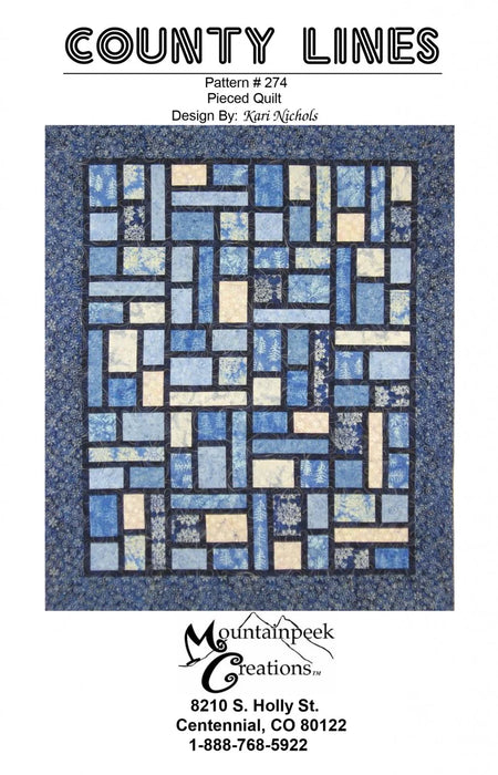 County Lines Dear Clara Quilt Kit