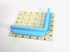 Magnetic Ruler Handle 5in Blue