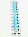 Magnetic Ruler Handle 5in Blue
