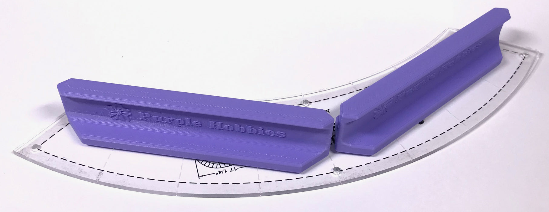 Magnetic Ruler Handle 5in Lilac