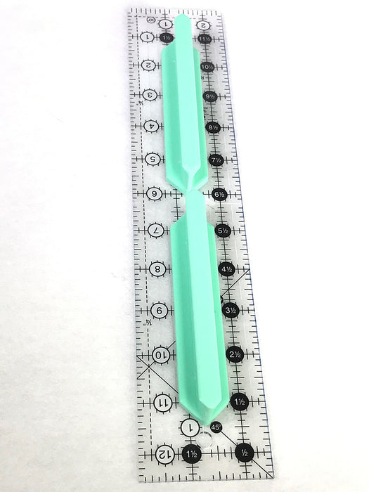 Magnetic Ruler Handle 5in Mint