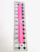 Magnetic Ruler Handle 5in Pink