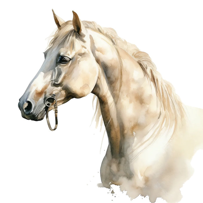 Majestic Horse Fabric Panel 15
