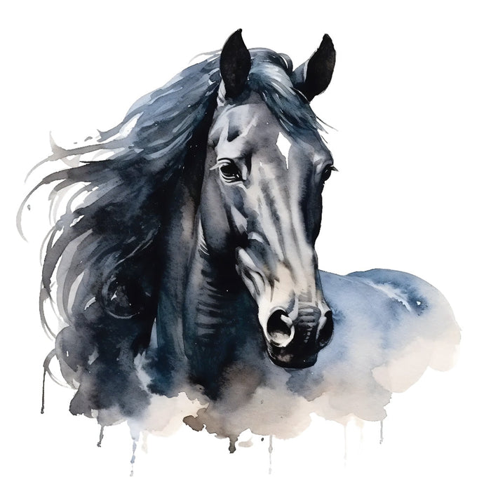 Majestic Horse Fabric Panel 20