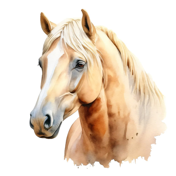 Majestic Horse Fabric Panel 28