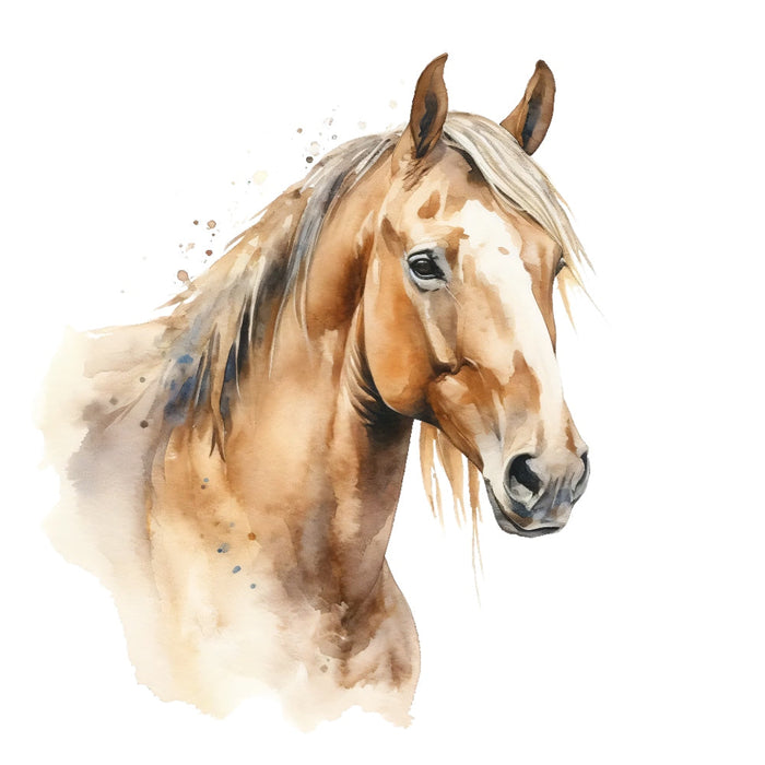 Majestic Horse Fabric Panel 5