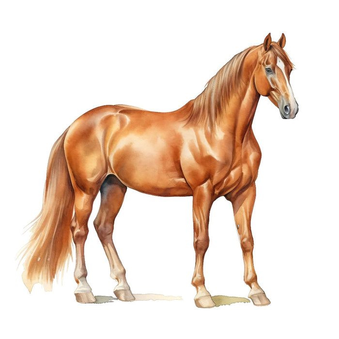 Majestic Horse Fabric Panel 7