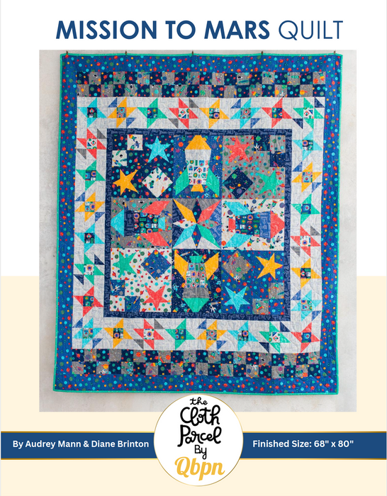 Mission to Mars Quilt Downloadable Pattern