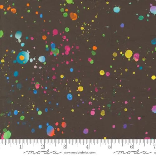 Multi Black Gradients Euphoria Midnight Wideback Fabric Per Yard