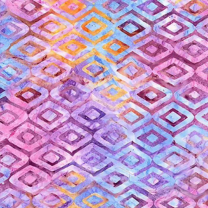 Multi Royal Daimonds Mayfair Cotton Wideback Fabric per yard