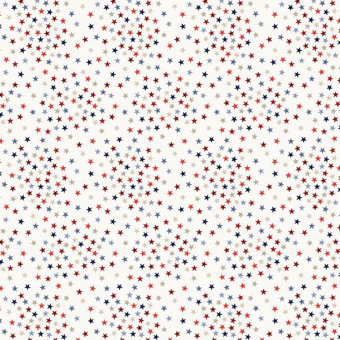 Multi Stars Path to Freedom Cotton 44"/45" Fabric Per Yard