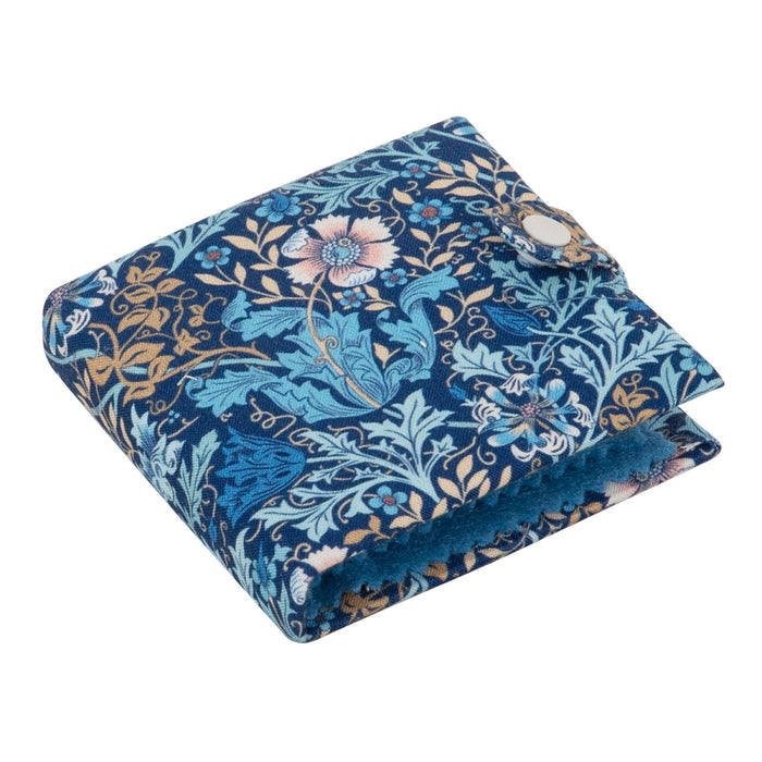 Needle Case & Scissors Blue Floral