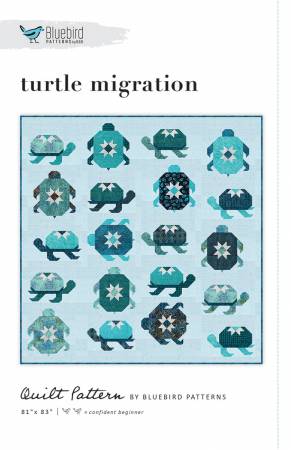 RB Bluebird Patterns Turtle Migration Quilt Pattern
