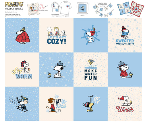 Peanuts Frosty Friends White Multi P1029-10