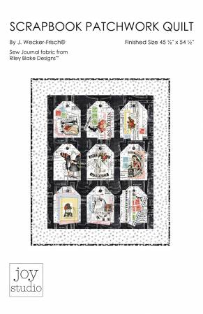 Scrapbook Patchwork Quilt Pattern P120