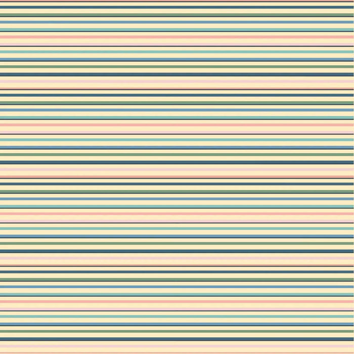Painted Blossoms - Picket Fence - Yellow