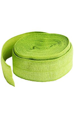 ByAnnie Fold-over Elastic 3/4in x 2yd Apple Green