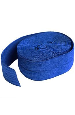 ByAnnie Fold-over Elastic 3/4in x 2yd Blast Blue