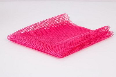 ByAnnie Lightweight Mesh Fabric 18in x 54in Lipstick